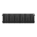 Радиатор отопления биметаллический Royal Thermo PianoForte 200 Чёрный - 12 секц., RTPB3020012