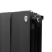 Радиатор отопления биметаллический Royal Thermo PianoForte 300 Чёрный - 10 секц., RTPB3030010