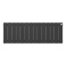 Радиатор отопления биметаллический Royal Thermo PianoForte 300 Чёрный - 14 секц., RTPB3030014