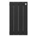 Радиатор отопления биметаллический Royal Thermo PianoForte 500 Чёрный - 4 секц., RTPB3050004