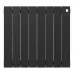 Радиатор отопления биметаллический Royal Thermo PianoForte 500 Чёрный - 8 секц., RTPB3050008
