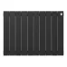Радиатор отопления биметаллический Royal Thermo PianoForte 500 Чёрный - 10 секц., RTPB3050010