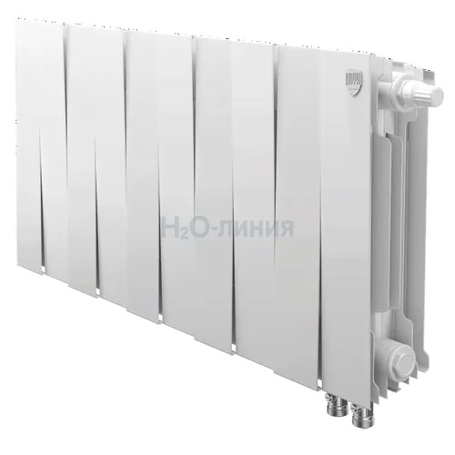 Радиатор отопления Royal Thermo PianoForte 300 /Bianco Traffico - 10 секц. VDR, RTPBTVDR30010