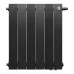 Радиатор отопления биметаллический Royal Thermo PianoForte 500 Чёрный VR80 - 6 секц., RTPBVR803050006