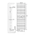 Радиатор отопления Royal Thermo PianoForte Tower Bianco Traffico - 22 секц., RTPFTNBT50022