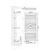 Радиатор отопления Royal Thermo PianoForte Tower Silver Satin - 18 секц., RTPFTNSS50018