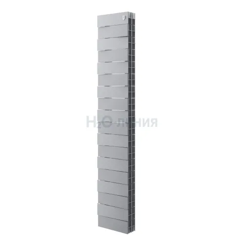 Радиатор отопления Royal Thermo PianoForte Tower 200 /Silver Satin - 18 секц., RTPFTSS20018