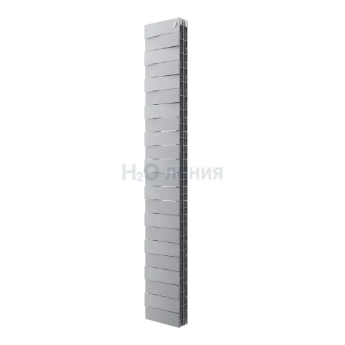 Радиатор отопления Royal Thermo PianoForte Tower 200 /Silver Satin - 22 секц., RTPFTSS20022