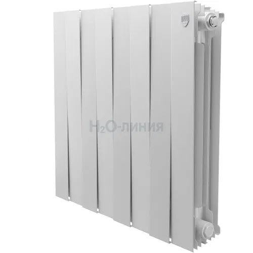 Радиатор отопления Royal Thermo PianoForte 500 Bianco Traffico - 8 секц., RTPN50008