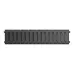 Радиатор отопления Royal Thermo PianoForte 200 /Noir Sable - 16 секц., RTPNS20016