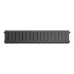 Радиатор отопления Royal Thermo PianoForte 200 /Noir Sable - 18 секц., RTPNS20018