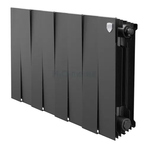Радиатор отопления Royal Thermo PianoForte 300 /Noir Sable - 8 секц., RTPNS30008