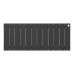 Радиатор отопления Royal Thermo PianoForte 300 /Noir Sable - 12 секц., RTPNS30012