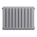 Радиатор отопления Royal Thermo PianoForte 500 Silver Satin - 10 секц., RTPNSS50010