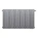 Радиатор отопления Royal Thermo PianoForte 500 Silver Satin VDR80 - 12 секц., RTPNSSVDR8050012