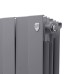 Радиатор отопления биметаллический Royal Thermo PianoForte 500 Серебристый - 8 секц., RTPS3050008