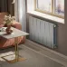Радиатор отопления биметаллический Royal Thermo PianoForte 500 Серебристый - 12 секц., RTPS3050012