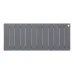 Радиатор отопления Royal Thermo PianoForte 300 /Silver Satin - 12 секц., RTPSS30012