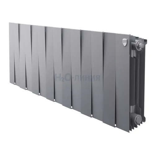 Радиатор отопления Royal Thermo PianoForte 300 /Silver Satin - 14 секц., RTPSS30014