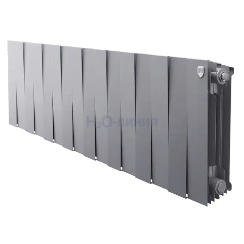 Радиатор отопления Royal Thermo PianoForte 300 /Silver Satin - 16 секц., RTPSS30016