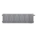 Радиатор отопления Royal Thermo PianoForte 200 Silver Satin VDR80 - 12 секц., RTPSSVDR8020012