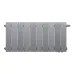 Радиатор отопления Royal Thermo PianoForte 300 Silver Satin VDR80 - 10 секц., RTPSSVDR8030010