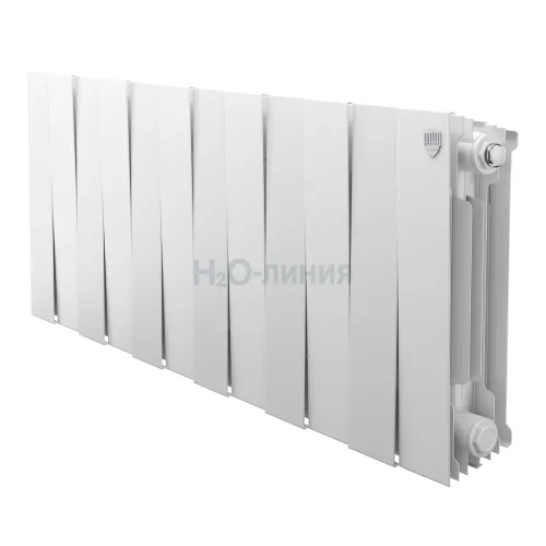 Радиатор отопления биметаллический Royal Thermo PianoForte 300 Белый - 12 секц., RTPW3030012