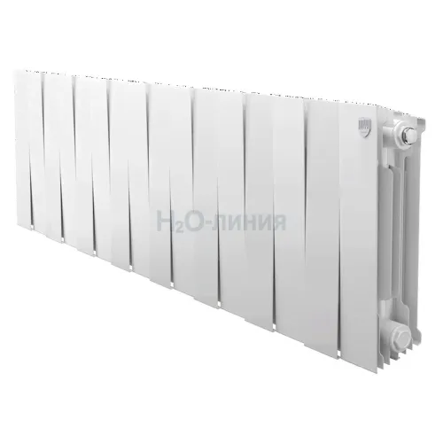 Радиатор отопления биметаллический Royal Thermo PianoForte 300 Белый - 16 секц., RTPW3030016