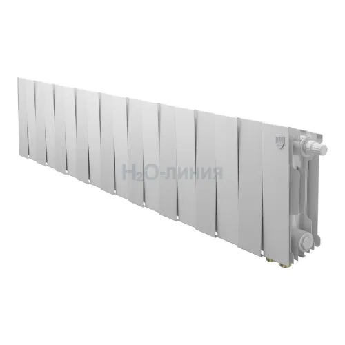 Радиатор отопления биметаллический Royal Thermo PianoForte 200 Белый VR80 - 18 секц., RTPWVR803020018