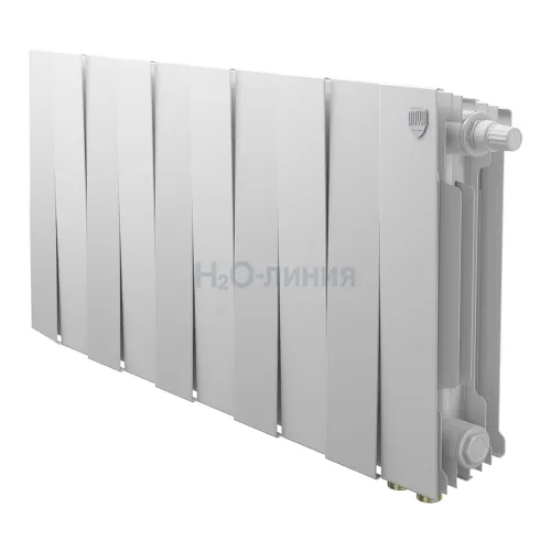 Радиатор отопления биметаллический Royal Thermo PianoForte 300 Белый VR80 - 10 секц., RTPWVR803030010