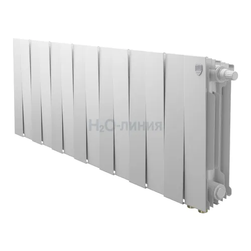 Радиатор отопления биметаллический Royal Thermo PianoForte 300 Белый VR80 - 14 секц., RTPWVR803030014