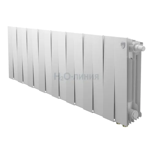 Радиатор отопления биметаллический Royal Thermo PianoForte 300 Белый VR80 - 16 секц., RTPWVR803030016