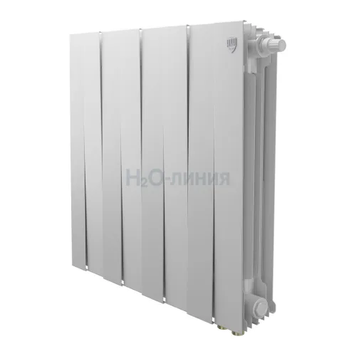 Радиатор отопления биметаллический Royal Thermo PianoForte 500 Белый VR80 - 8 секц., RTPWVR803050008