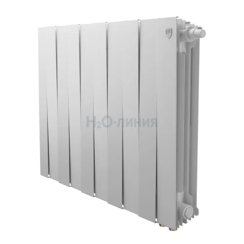 Радиатор отопления биметаллический Royal Thermo PianoForte 500 Белый VR80 - 10 секц., RTPWVR803050010