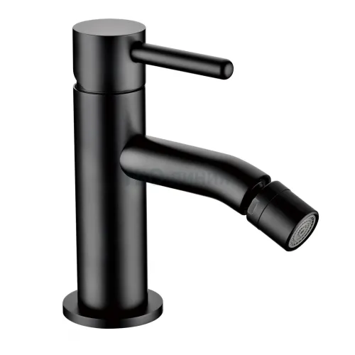 Смеситель для биде Grocenberg GB2094BL Чёрный матовый