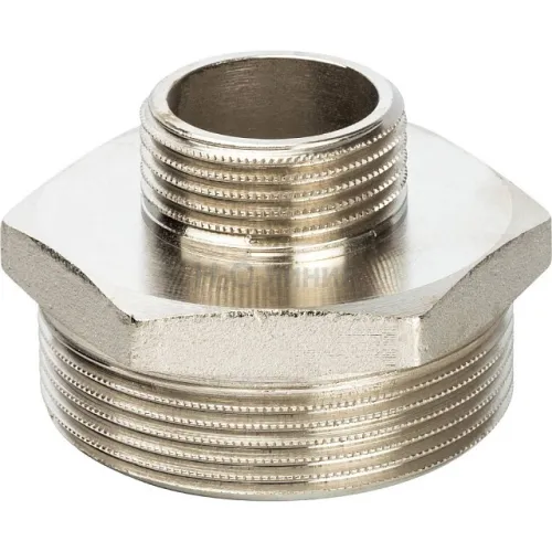 Ниппель НН STOUT переходной никелированный 2X1