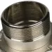 Разъемное соединение STOUT американка ВН никелированное, уплотнение под гайкой 2 o-ring кольцо