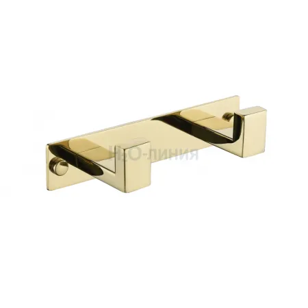 Полотенцедержатель на планке 2-й Grocenberg AC0012 (Золото глянец)