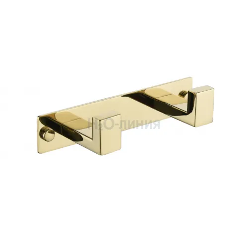 Полотенцедержатель на планке 2-й Grocenberg AC0012 (Золото глянец)