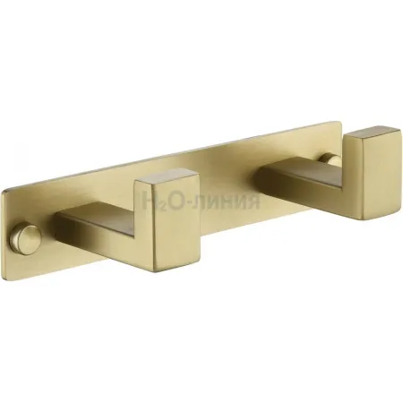 Полотенцедержатель на планке 2-й Grocenberg AC0012 (Матовое золото)