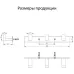 Полотенцедержатель на планке 3-й Grocenberg AC0013 (Матовое золото)