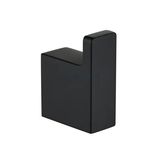 Крючок одинарный Grocenberg AC0017 (Черный матовый)