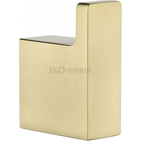 Крючок одинарный Grocenberg AC0017 (Матовое золото)