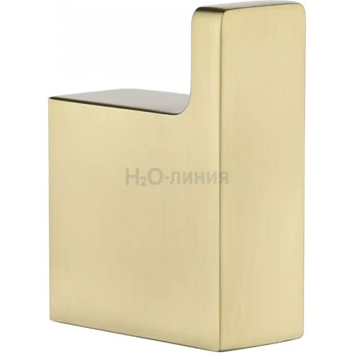 Крючок одинарный Grocenberg AC0017 (Матовое золото)