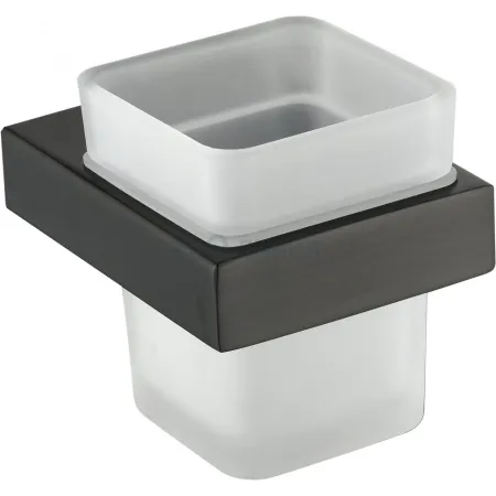 Настенный стакан одинарный Grocenberg AC0021 (Графит)