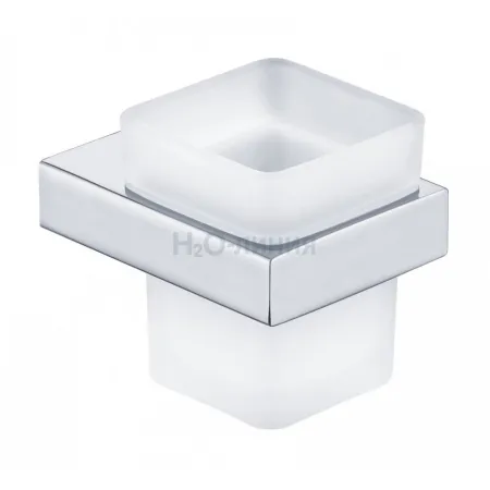 Настенный стакан одинарный Grocenberg AC0021 (Хром)