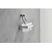 Настенный стакан двойной Grocenberg AC0022 (Хром)