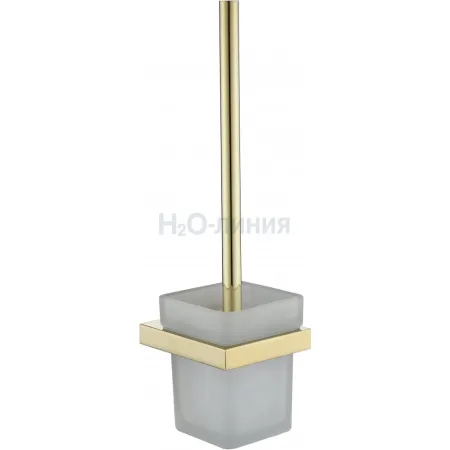 Настенный ёршик для унитаза Grocenberg AC0026 (Золото глянец)