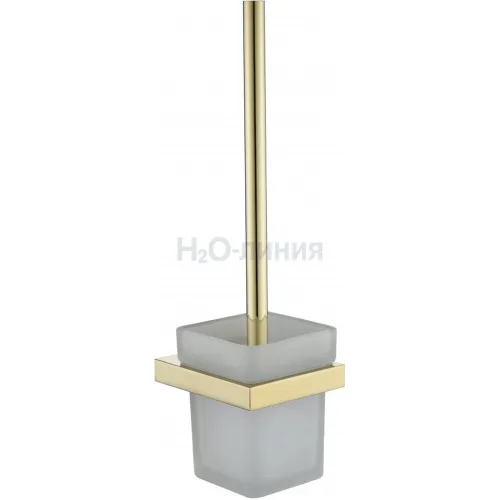 Настенный ёршик для унитаза Grocenberg AC0026 (Матовое золото)
