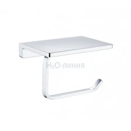 Настенный бумагодержатель плоский Grocenberg AC0027 (Хром)